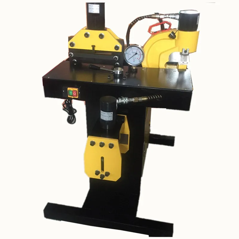 Busbar punching, bending and cutting all-in-one machine, hydraulic multifunctional busbar processing machine