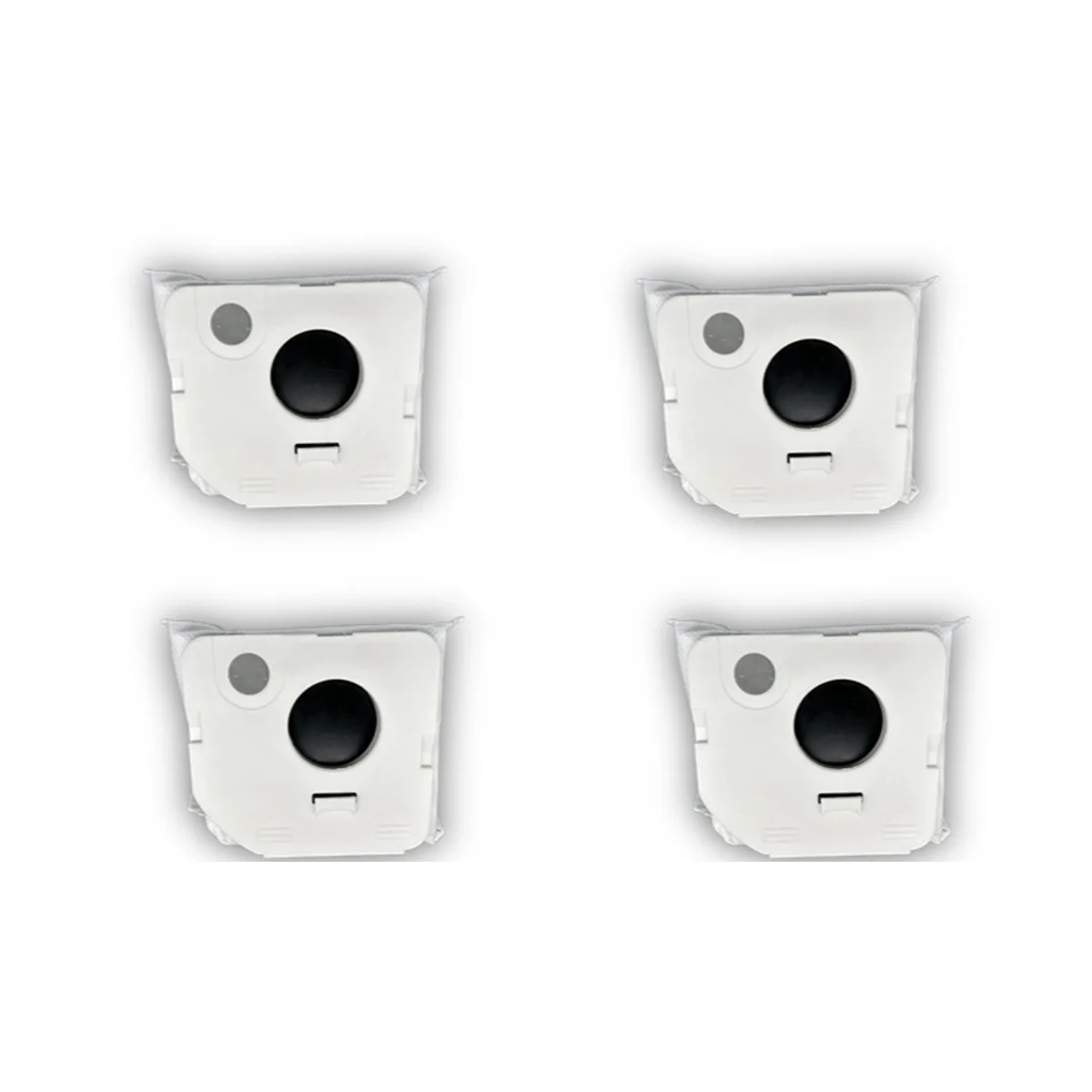 4 قطعة أكياس غبار المكنسة الكهربائية ل-RDB95 Jet Bot + Jet Bot AI + جهاز آلي لتنظيف الأتربة استبدال قطع الغيار