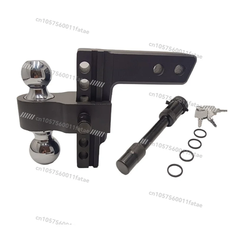 

Aluminum alloy porous position adjustable double ball trailer arm off-road vehicle trailer hook RV modification accessories