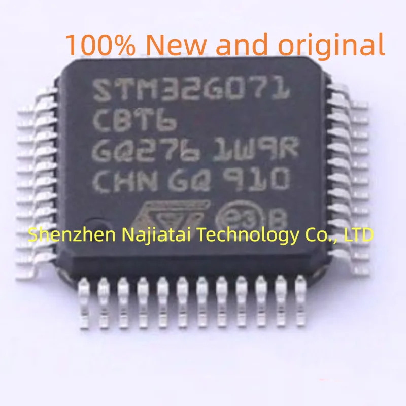 

5 шт./лот, 100% новый оригинальный чип STM32G031C8T6 STM32G031 LQFP48
