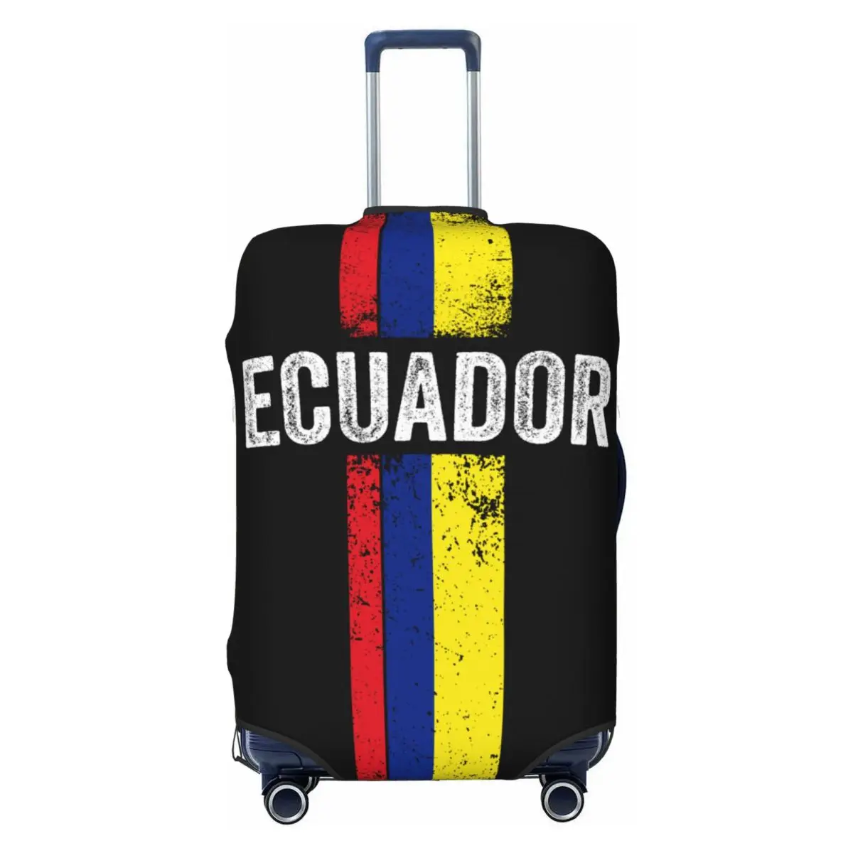 مخصص الإكوادور العلم غطاء أمتعة السفر الغبار برهان الإكوادورية الوطنية فخر غطاء حقيبة حامي صالح 18-32 بوصة