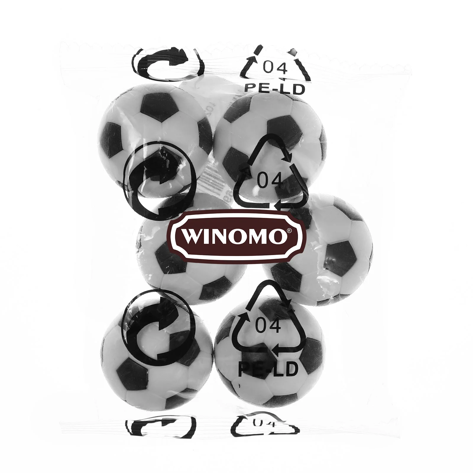 Soccer Ball Replacement Balls Table Small Football Black and White Mini Parent-child