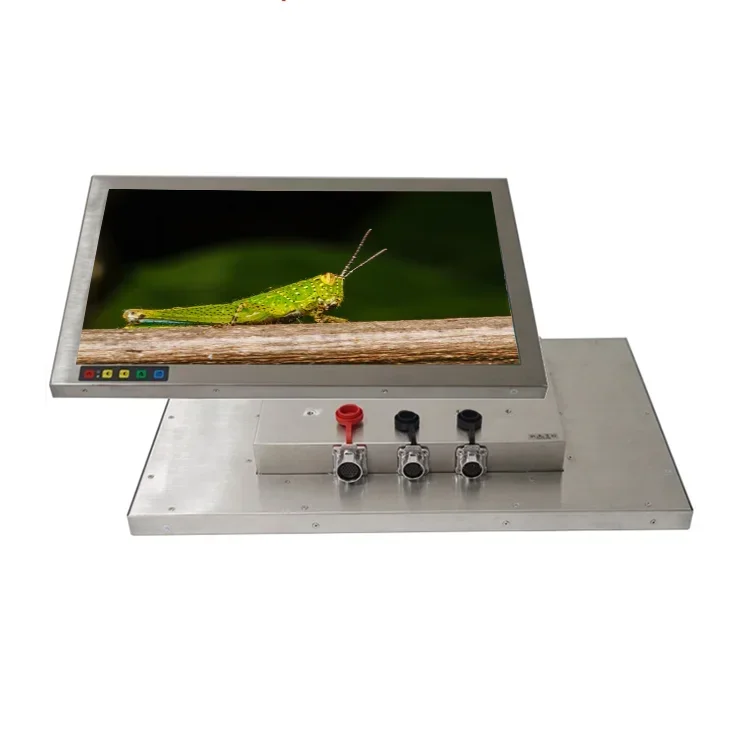 21.5 inch touch screen IP67 industrial Monitor sunlight readable industrial-grade HD LCD display