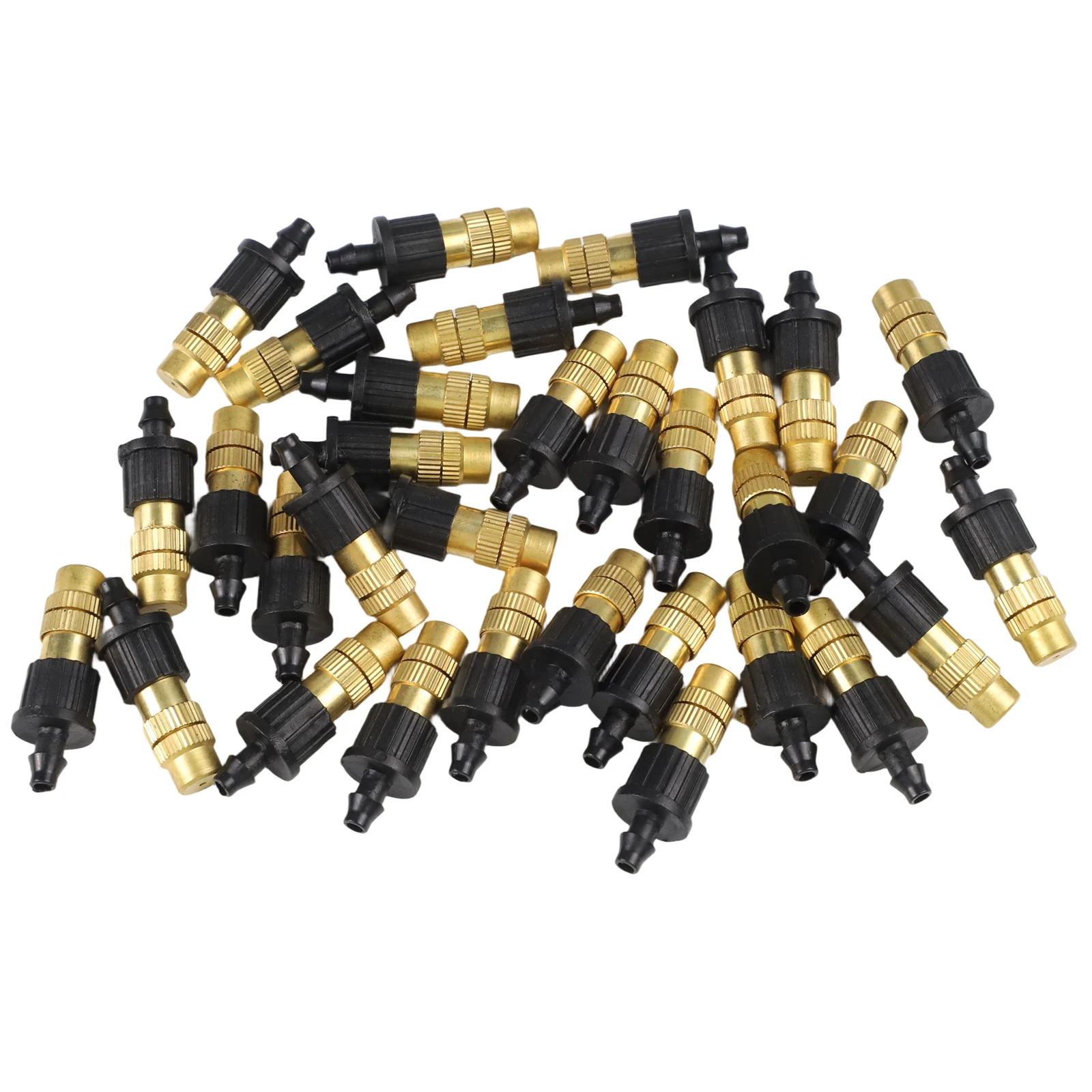 

Outdoor Gardening Adjustable Misting Nozzles Adjustable Nozzle Brass And Plastic Construction Compatible With 47mm Hoses