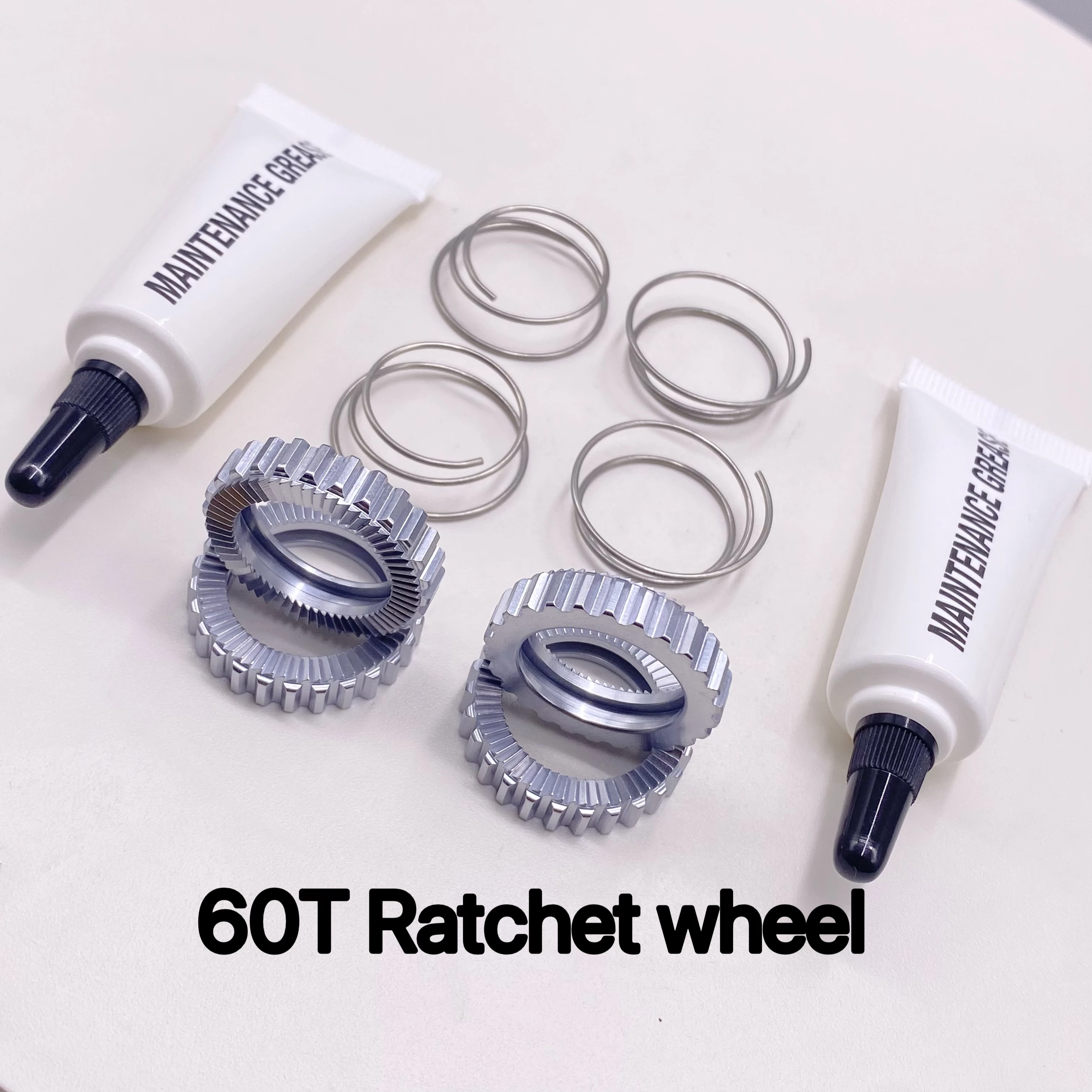 Bicycle Service Kit Hub for Swiss MTB, Bicycle Parts, Ratchet Star, SL 60 Teeth,Fordt 60T Ratchet With Two Springs And One Oil