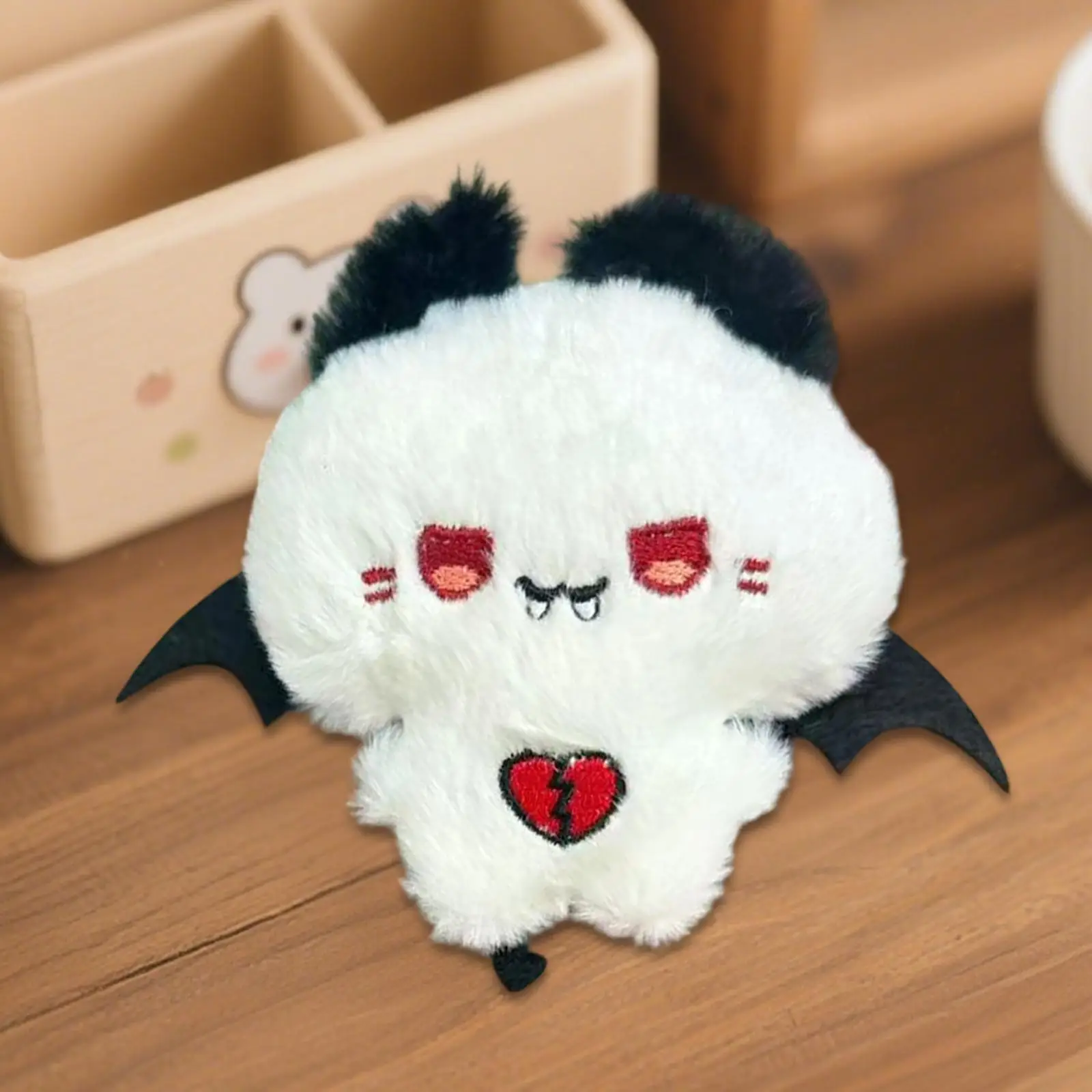 

Halloween Bag Charm Squeaky Pendant Multipurpose Spooky and Playful Handmade for Wallet, Tote Accessory Adorable 4.3x3.2inch