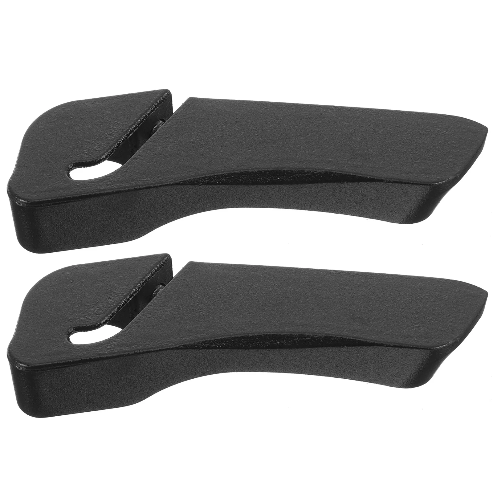 1 زوج معدن البلاستيك دراجة المقود نهاية القبضات عدم الانزلاق مقاومة للاهتراء سهلة التركيب للدراجات الجبلية دراجة المقود القبضات #4