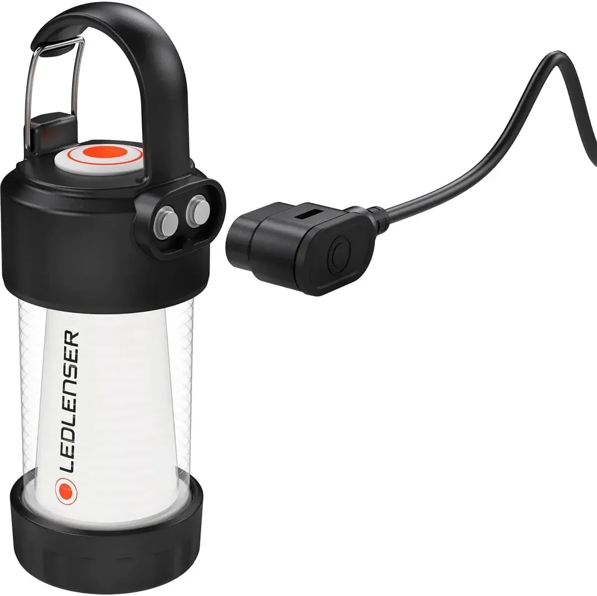 Ledlenser ML4 Warm Light Rechargeable Lantern, Smart Light Technology, Flexible Attachment Options