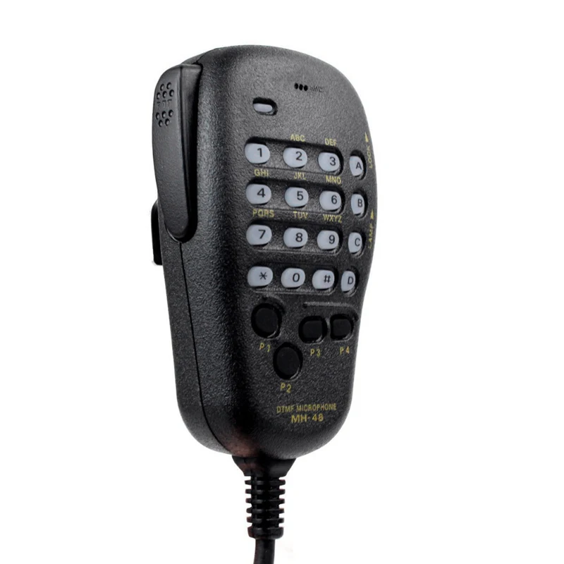 Ручной динамик для YAESU MH-48 MH-48A6J DTMF микрофон для FT-8800R FT-890