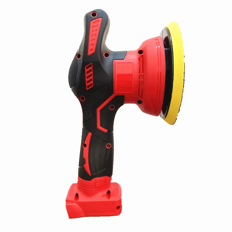 Fit For Milwaukee 18V Battery Cordless Car Polisher Electric Auto Polishing Machine Digital Display Adjustable Metal Waxing