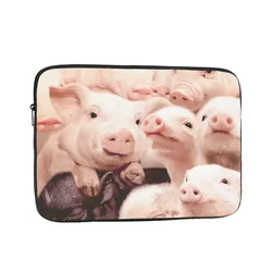 Pig Computer ipad Laptop Cover Case Laptop Sleeve Bag Lovely animals Portable Cover Fundas Pouch