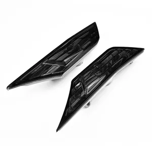 Işık sinyali, arabayı Honda Civic'e çevirin, IP68 suya dayanıklı ve hafif, LED ampul ile modifiye edilmiş dönen siyahtan gelen sinyalin genişliği, 2016-2021, 2 Adet 8 honda civic 2005 için dikiz aynasında en çok satılan - №4