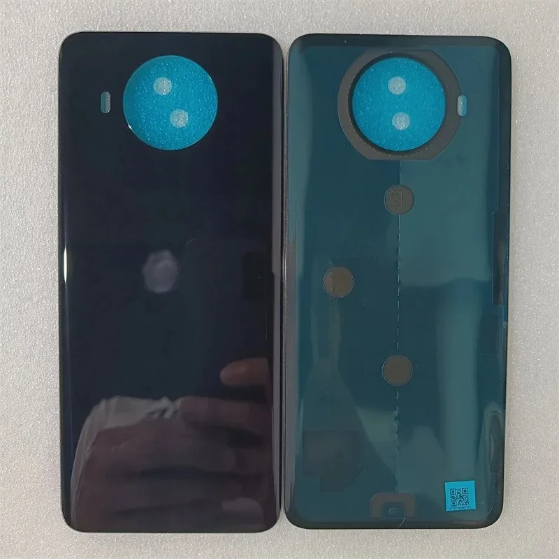 

Задняя крышка для Nokia 8,3 5G TA-1243 1251, стеклянная крышка батарейного отсека, задний чехол с клейкими запасными частями