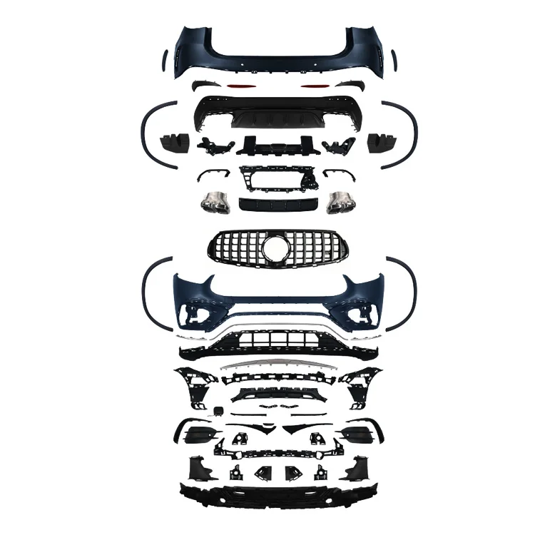 

Заводские продажи Damei W254 X254, обновленный корпус GLC63, передняя решетка, задний диффузор, бамперы, комплект кузова для Mercedes Benz GLC 2