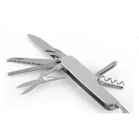 Multi-Function Stainless Steel Military Knife Folding Small Camping Outdoor Shell 11 Open Small Knife Versatile Utility Cutler