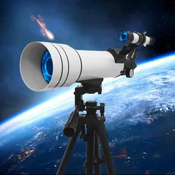 40070 Professional Astronomical Telescope Upgraded Version Bak4 Prism Powerful For Gift Moon Watching Stargazing Bird Watching