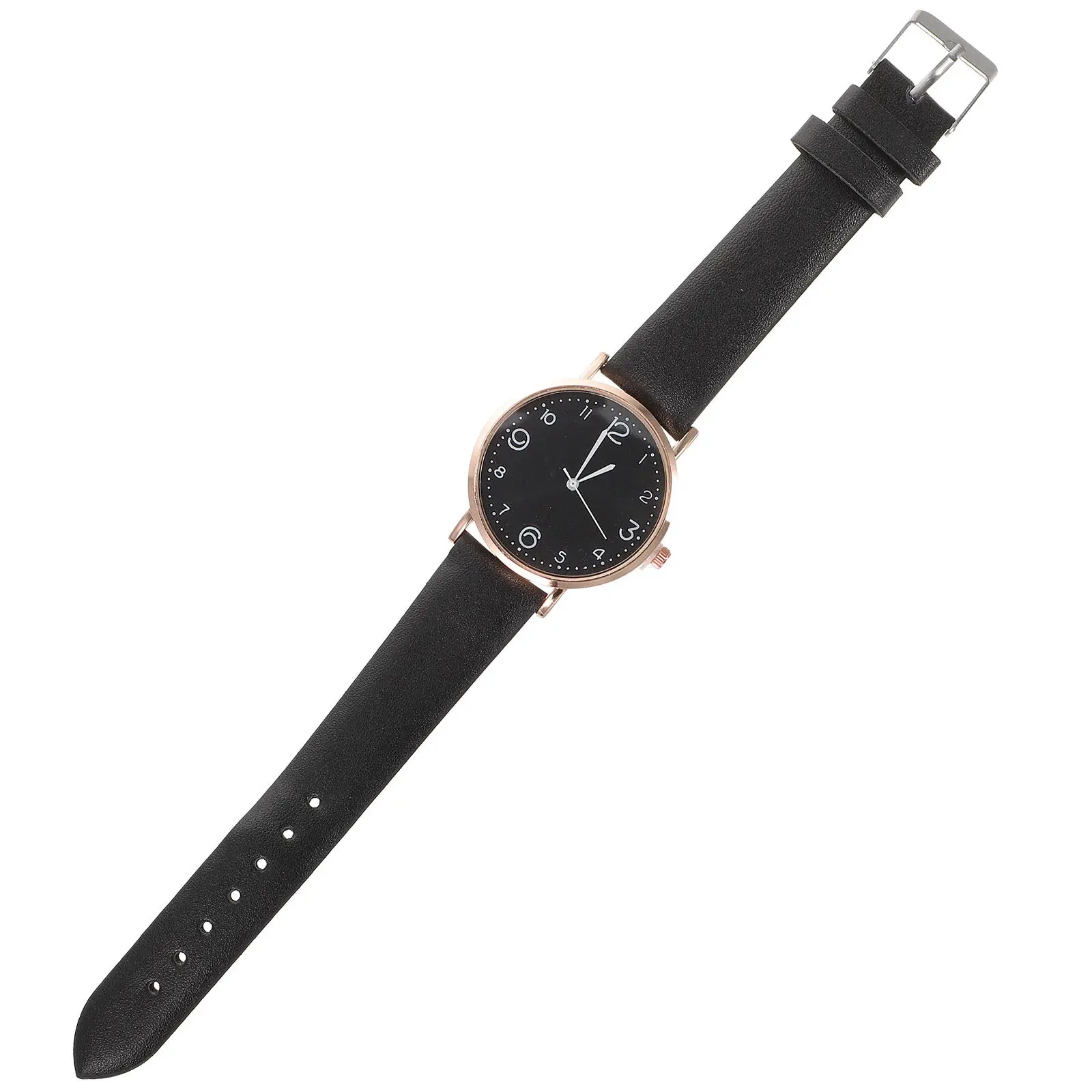 

Простые элегантные женские наручные часы с кварцевым механизмом, точным отображением времени, удобным и приятным для кожи ремешком из полиуретана, модные для женщин.