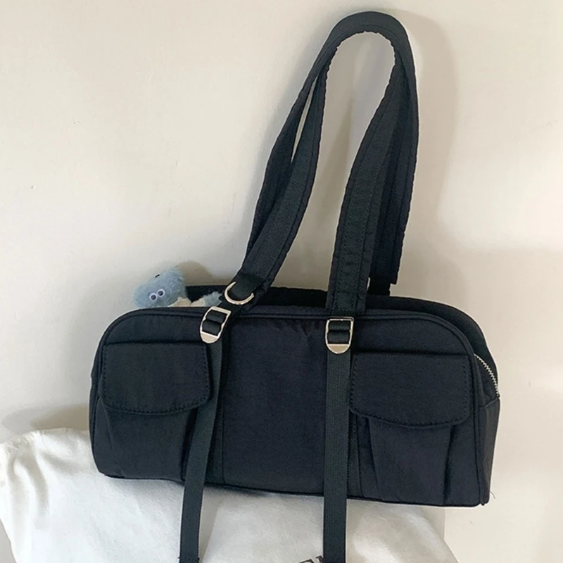 

Trendy Large Capacity Shoulder Bag For Women Casual Satchel Korean Underarm Bag