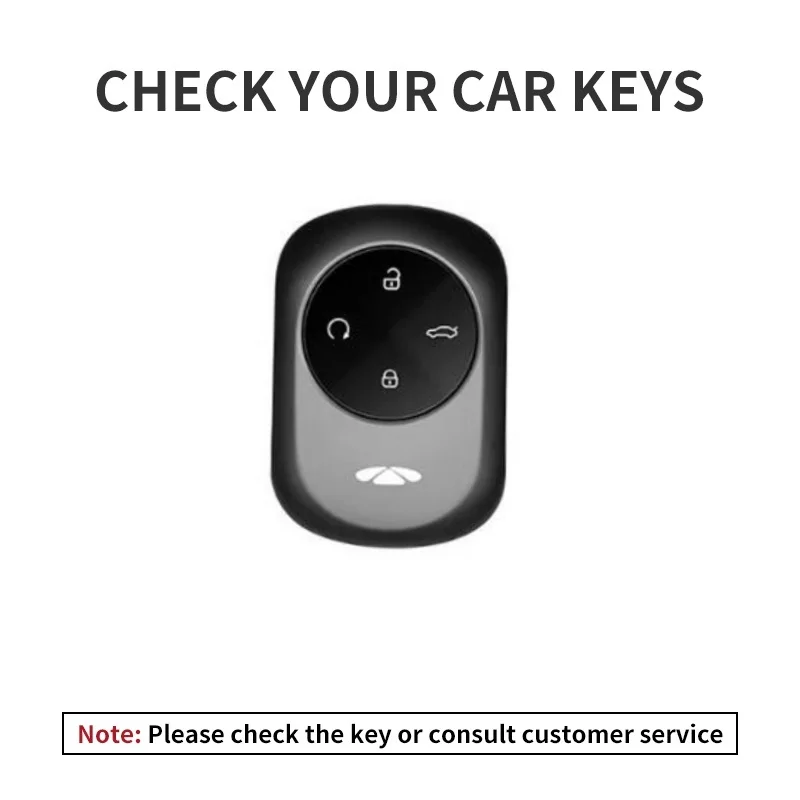 New TPU Car Smart Remote Key Case Cover Protector Holder Shell Fob For Chery FULWIN T9 T10 T11 2024 2025 Keychain Accessories