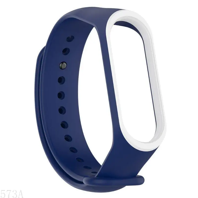573A Силиконовые ремня часов Quick Release Watch Bands Soft Rubber подходит для Mi Band