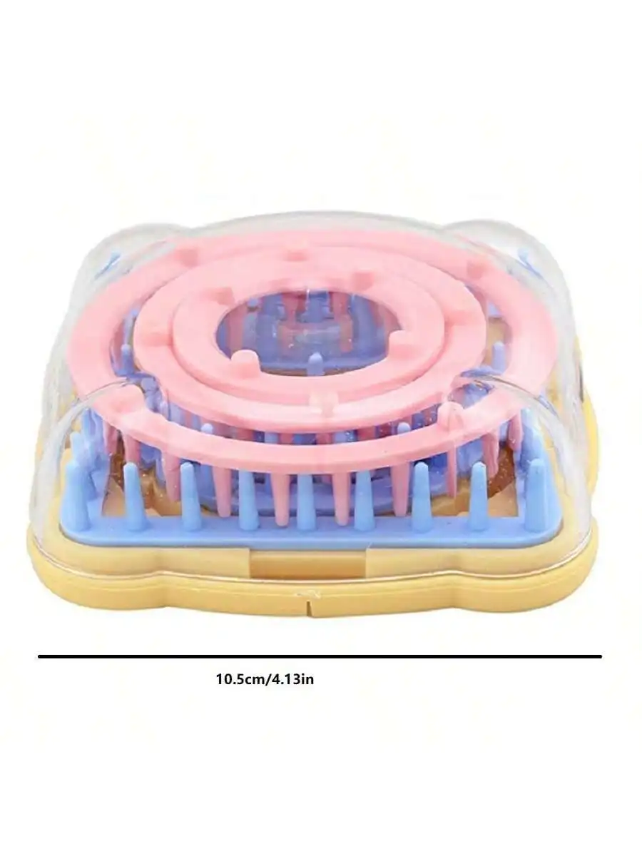 DIY اليد الحياكة زهرة شوكة تلوح في الأفق جهاز ديزي نمط صانع نسج أداة للحرف اليدوية مجموعة للمنزل