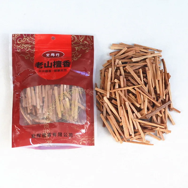 200g Sandalwood Strips Worshipping Buddha Home Wooden Blocks Used Household Incense Spices Large Incense Purifying Air Praying