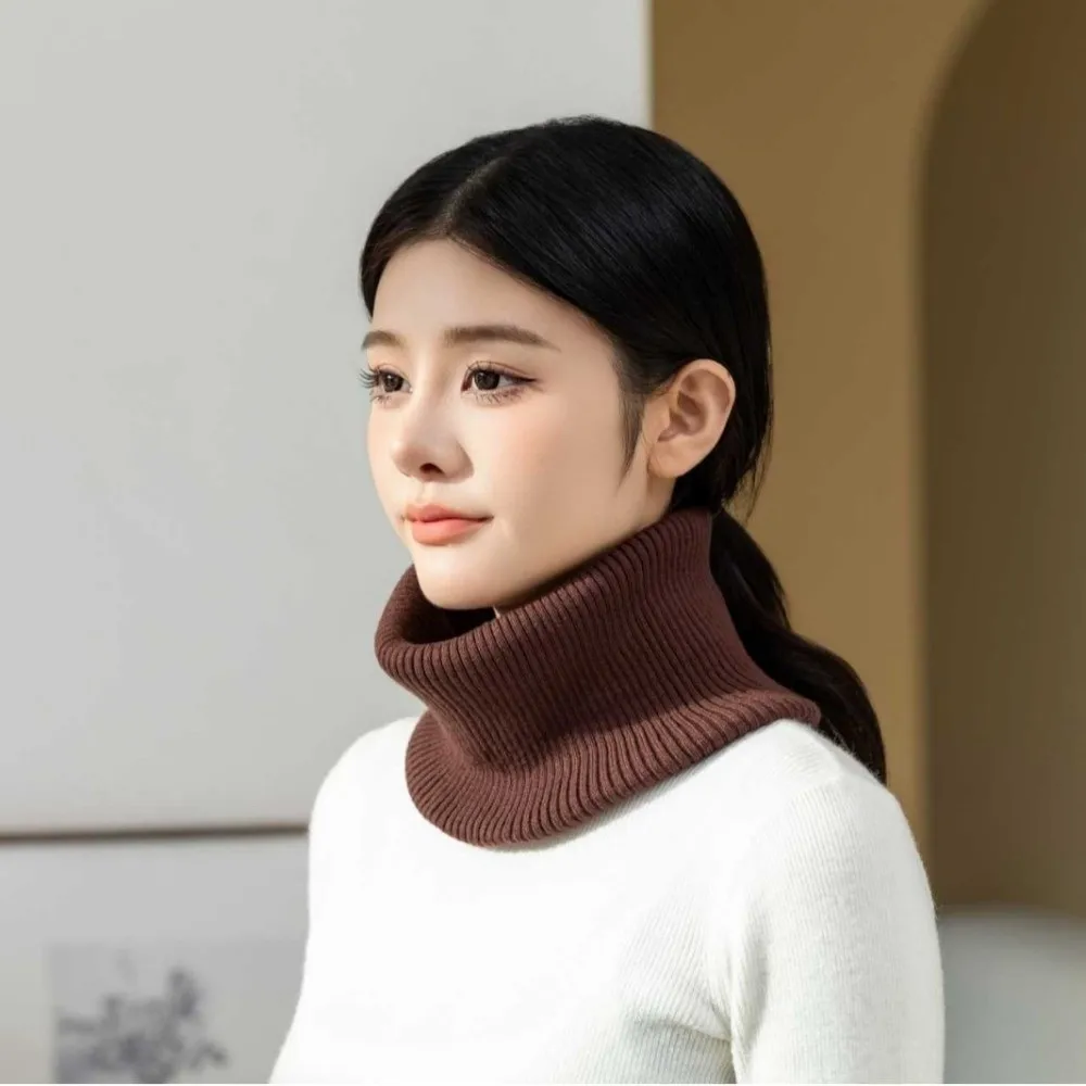 جديد محبوك وشاح دافئ يندبروف بلون وهمية طوق Coldproof منديل الخريف والشتاء #1