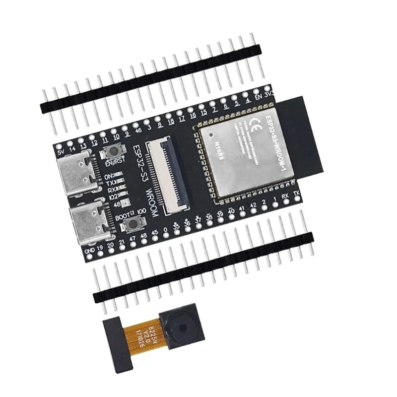 ESP32S3 WROOM N16R8 Development Board Wifi Bluetooth-compatible Camera Module ESP32S3 N16R8 Camera OV2640 OV5640