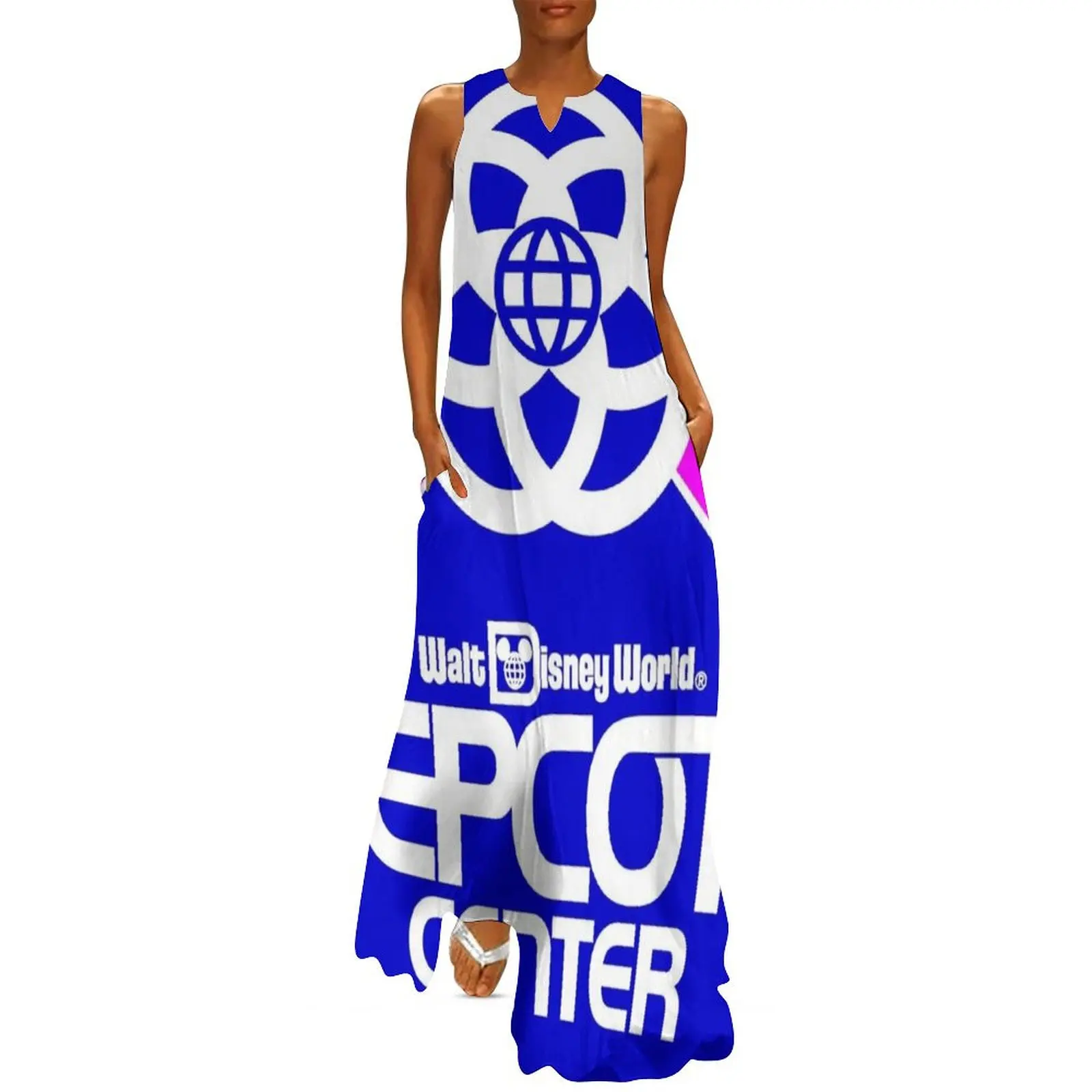 

Inspired by Vintage EPCOT Center (Orlando) Long Dress dresses ladies 2024 summer dress women summer dresses women summer 2024