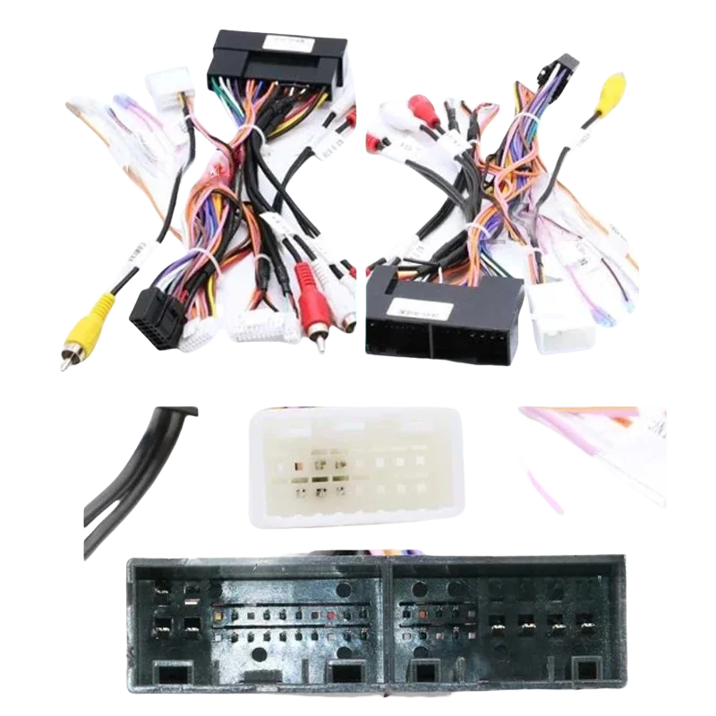 Canbus Box Decoder HY-SS-04 For Hyundai Santa/SantaFe/IX45 Wiring Harness Power Cable Android For Car Radio Multimedia