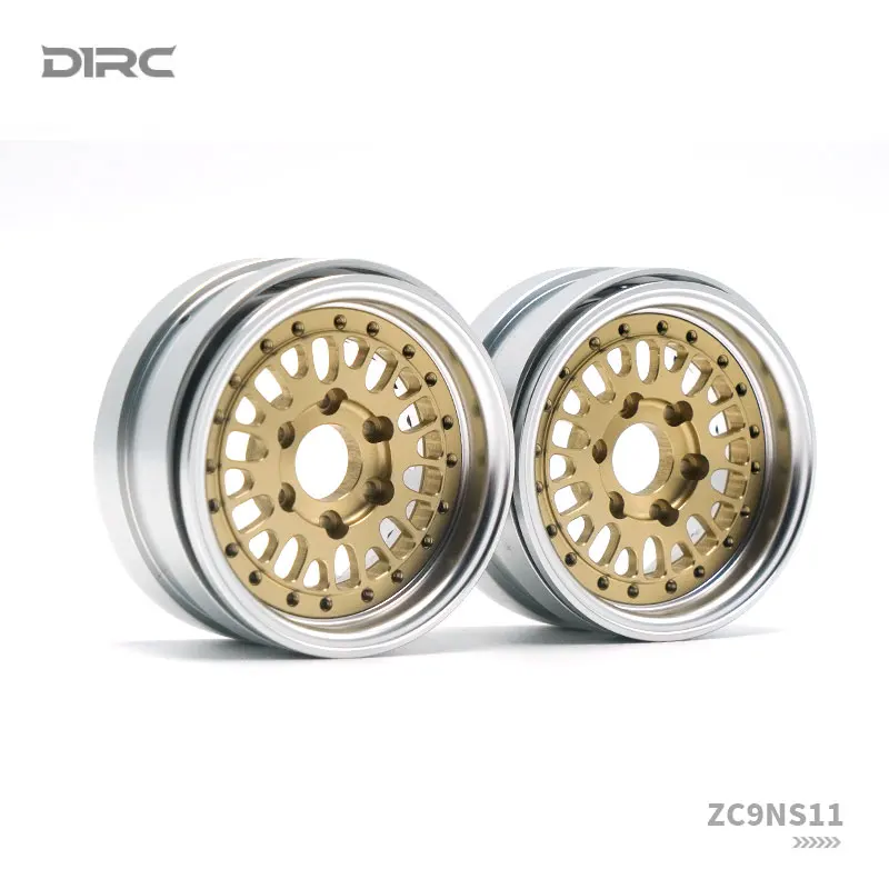 4PCS D1RC 1.9-Inch 60g Metal Rims for 1/10 Scale Realistic Crawling Car Wheel Hubs Suitable for TRX4 Scx10