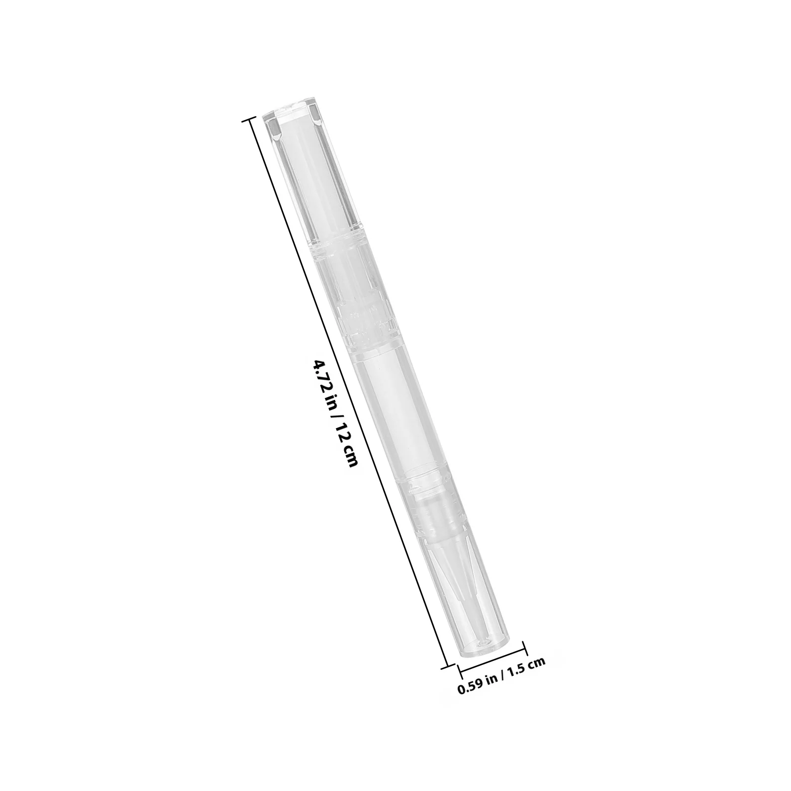 4 قطعة أقلام تزيين الأظافر الفارغة قابلة لإعادة الاستخدام أداة توزيع زيت البشرة مريح مانعة للتسرب حاوية سائلة مانيكير توريد العناية بالبشرة