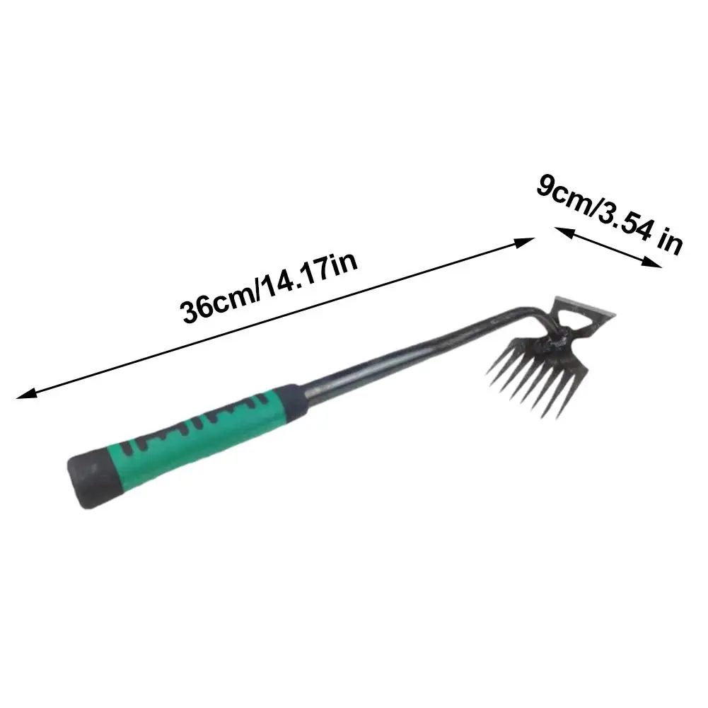 Imagem -06 - Ferramenta Manual de Ervas Daninhas Removedor Dentes em Enraizamento de Grama Jardinagem Solta Extrator de Remoção