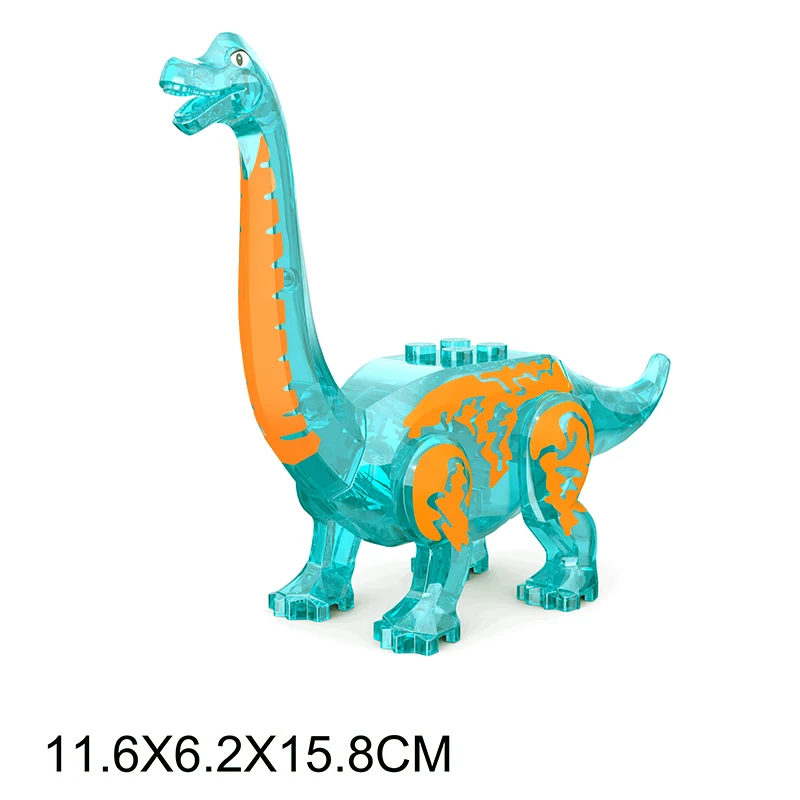 Décennie s de Construction de Dinosaures, Jouets Compatibles avec Parc, Cadeaux de Grandes Marques, Simulation d\'Animaux, T-Rex, Raptor,