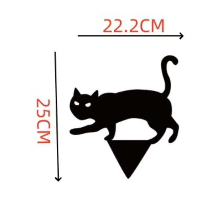 UNCL 3 Pcs Of Outdoor Garden Silhouette Metal Ground Plugs, Hollow Crafts Decorative Ground Plugs