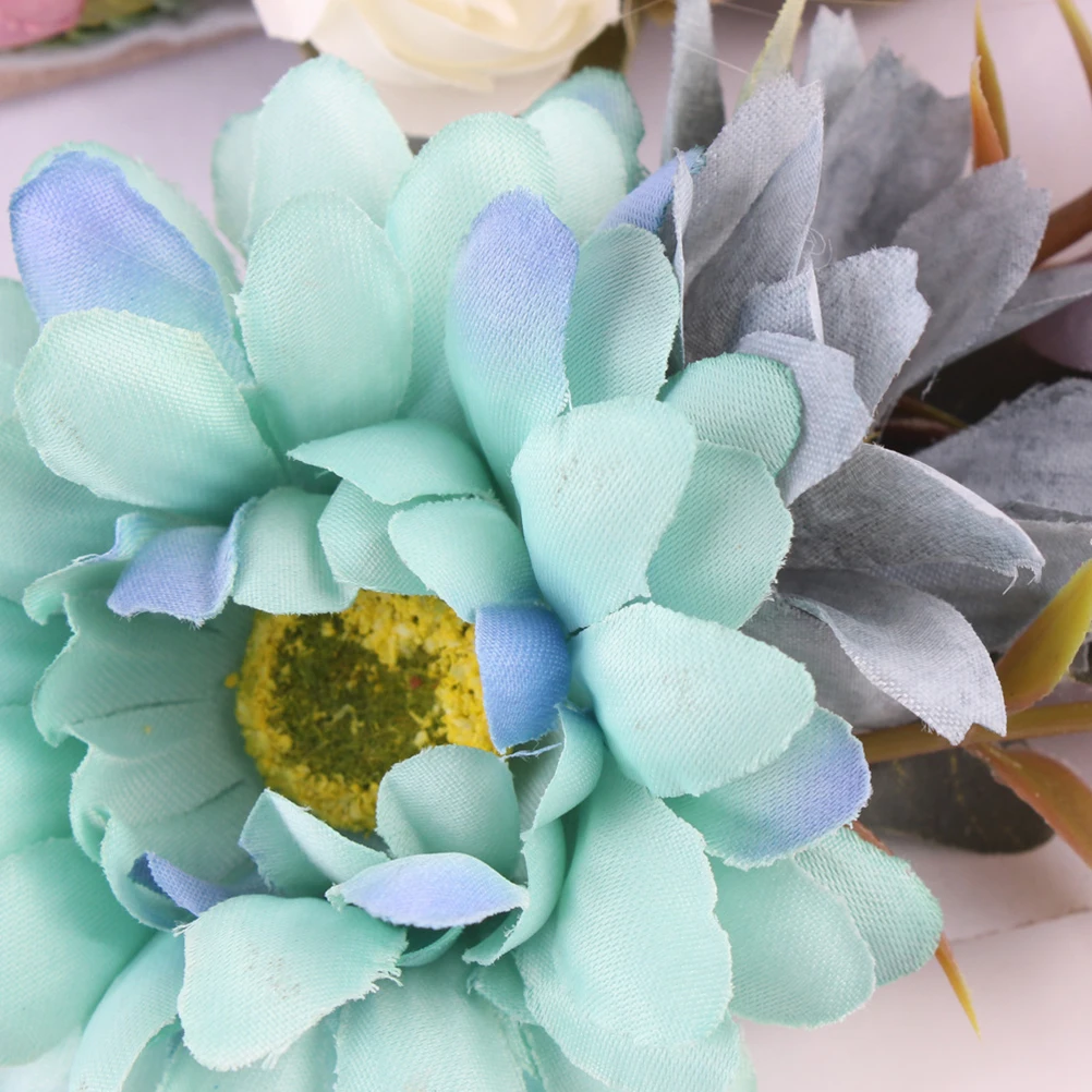 

3 Pcs Floral Headband Bridal Garland Wedding Headpiece Photography Hair Decoration Decorations for Toppers
