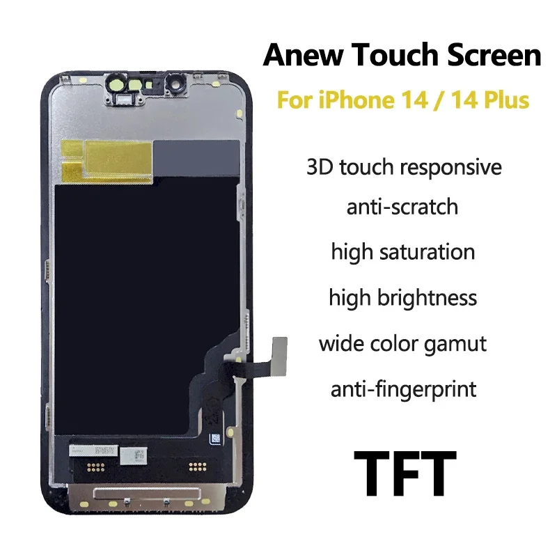 Replacement For iphone 14 Plus Display Touch Screen Digitizer Assembly For iPhone 14 Pro max Incell LCD Support 3D Touch True