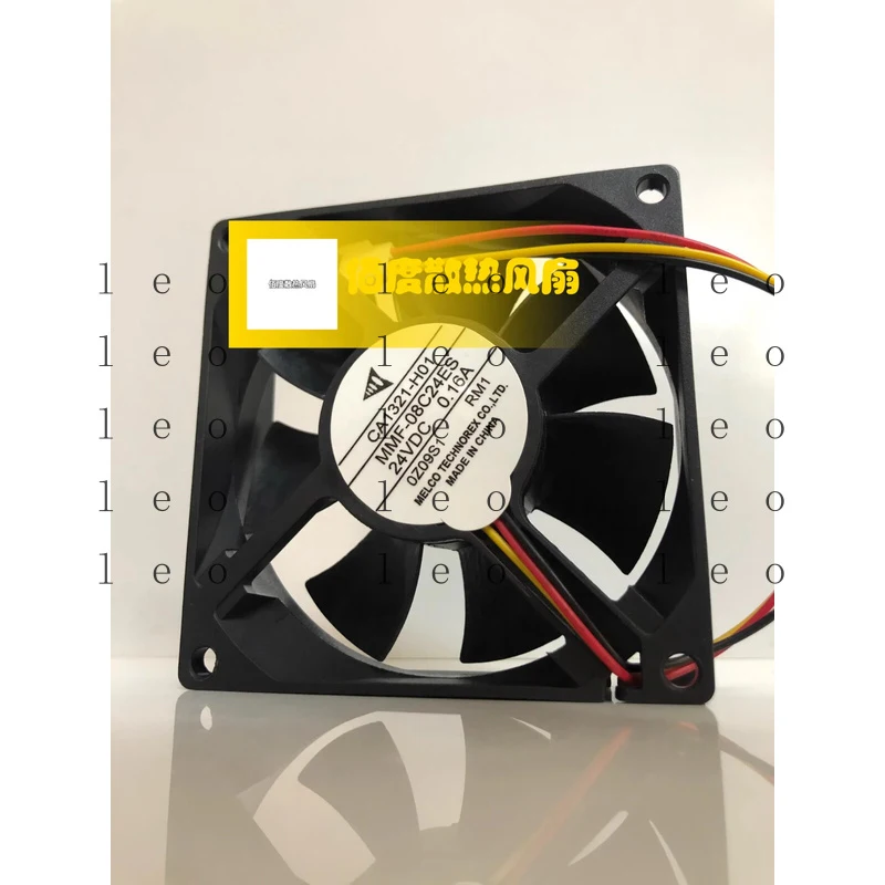 CA1321-H01 MMF-08C24ES-RM1 DC24V 0.16A 8025 8CM 3-Wire Inverter Cooling Fan