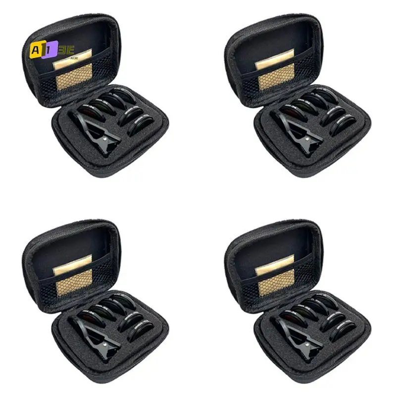 

Многофункциональный объектив A13E-4X для аквариума: 6-в-1 макрообъектив, желтый фильтр для телефона, для фотосъемки коралловых рифов