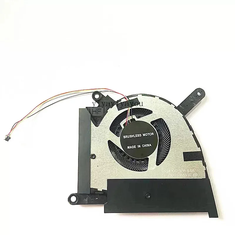 CPU + GPU Cooling Fan for ASUS TUF Dash 15 (2022) FX517 FX517ZM FX517ZM-AS73 FX517ZR FX517ZC RTX3060 RTX3070 Series DC12V 0.6A