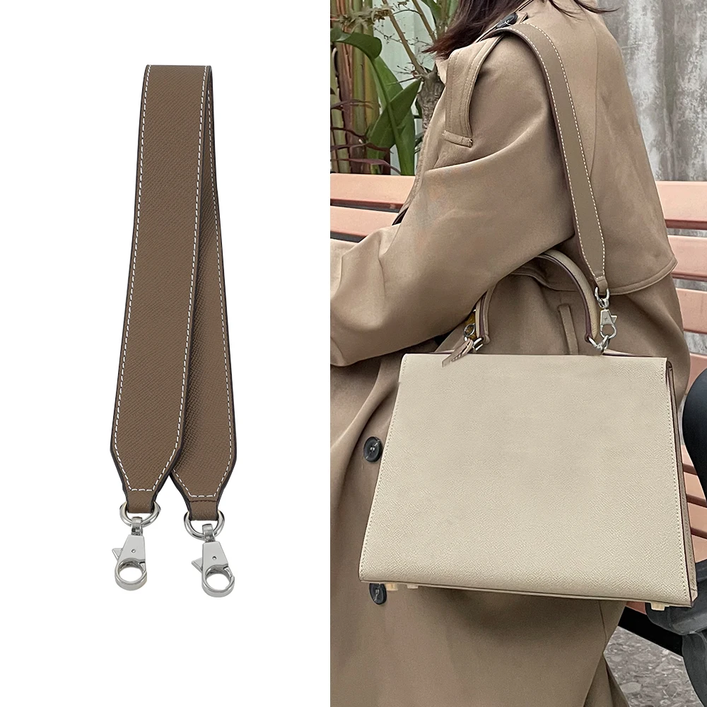 

New Women's Bag Accessories Fashion DIY Bag Shoulder Strap Silver Hardware Suit Herm è s Handbag Adjustable Cross Strap Women's