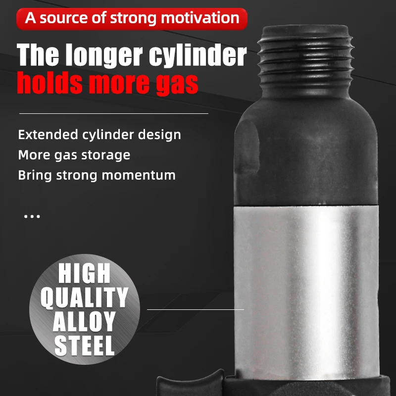 Pneumatic Seaming Machine Impact Hammer Air Hammer Knocking Vibration Air Duct Seaming Gun Iron Sheet Edge Sealing Machine