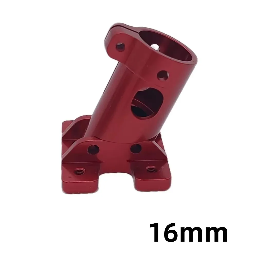 1 peça peças uav multieixo liga de alumínio tubo de carbono conexão pé montagem peças de fixação 16mm 20mm 22mm 25mm preto