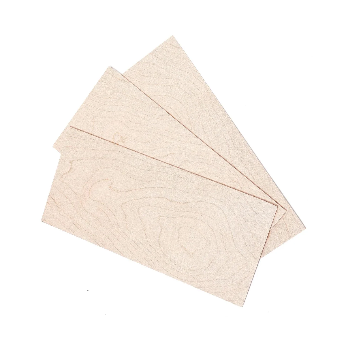 

3 шт. шпон из кленового дерева, головной убор, Luthier Tonewood для изготовления акустической классической гитары «сделай сам»