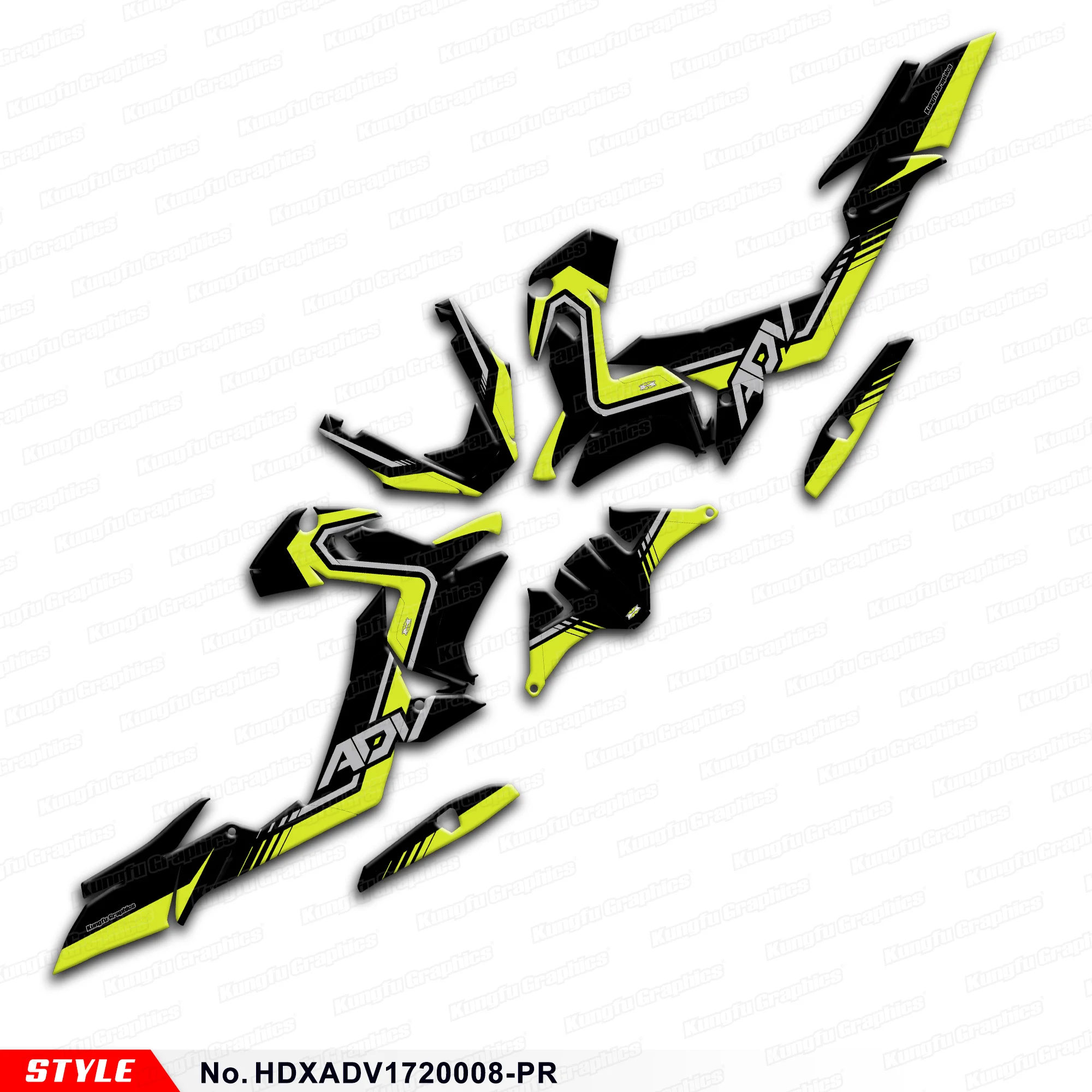 

Персонализированная графическая наклейка JY RACING для Honda X-ADV 750 X ADV 2017 2018 2019, HDXADV1720008-PR
