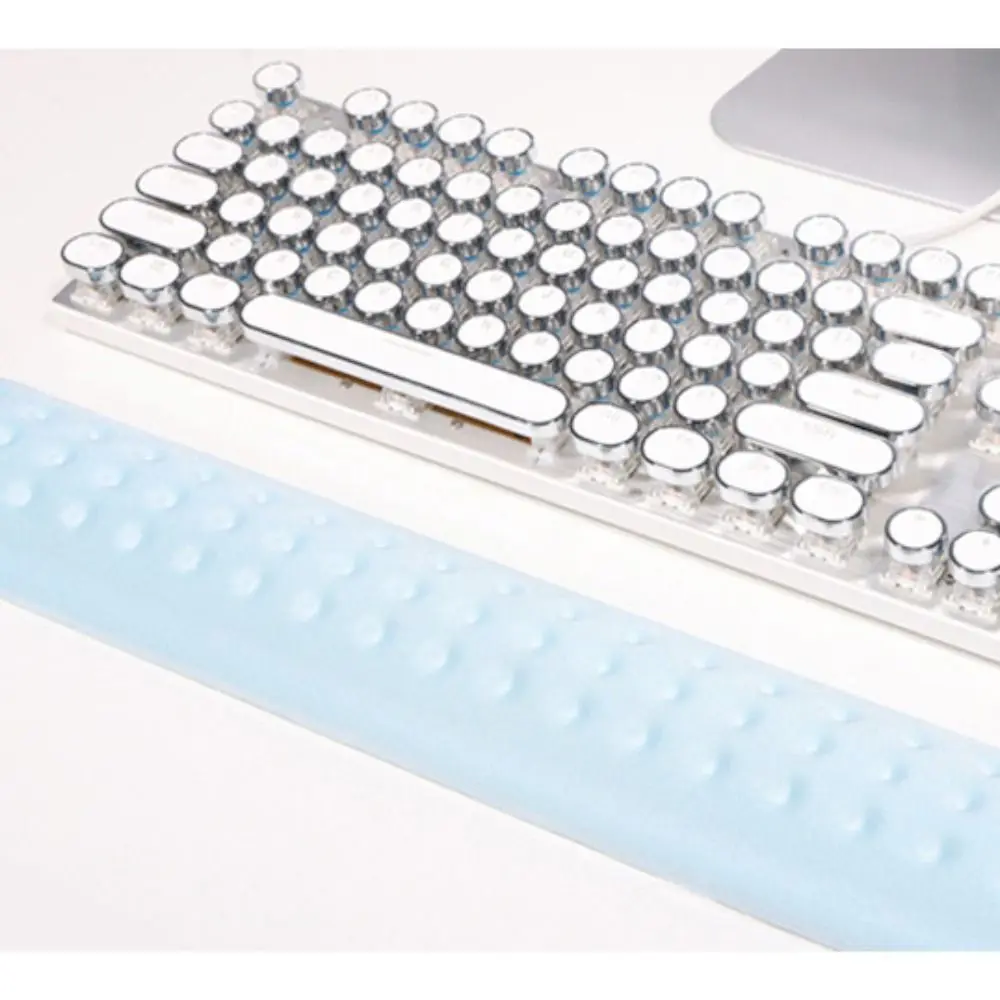 جديد عدم الانزلاق لوحة المفاتيح ماوس الوسادة بو مريح المعصم الراحة الفئران حصيرة المنزل مكتب الكمبيوتر المحمول رغوة الذاكرة