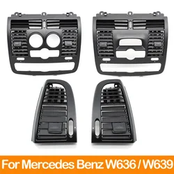 Front Dash Central Left Right Air Conditioner Ac Vent Grill Cover For Mercedes Benz Vito Viano W636 W639 6368300300 6368300200