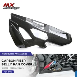 For BMW S1000R S1000 R 2021-2025 M1000R Carbon Fiber Lower Belly Pan Motorcycle Engine Side Panels Cover Protector Fairing Kits