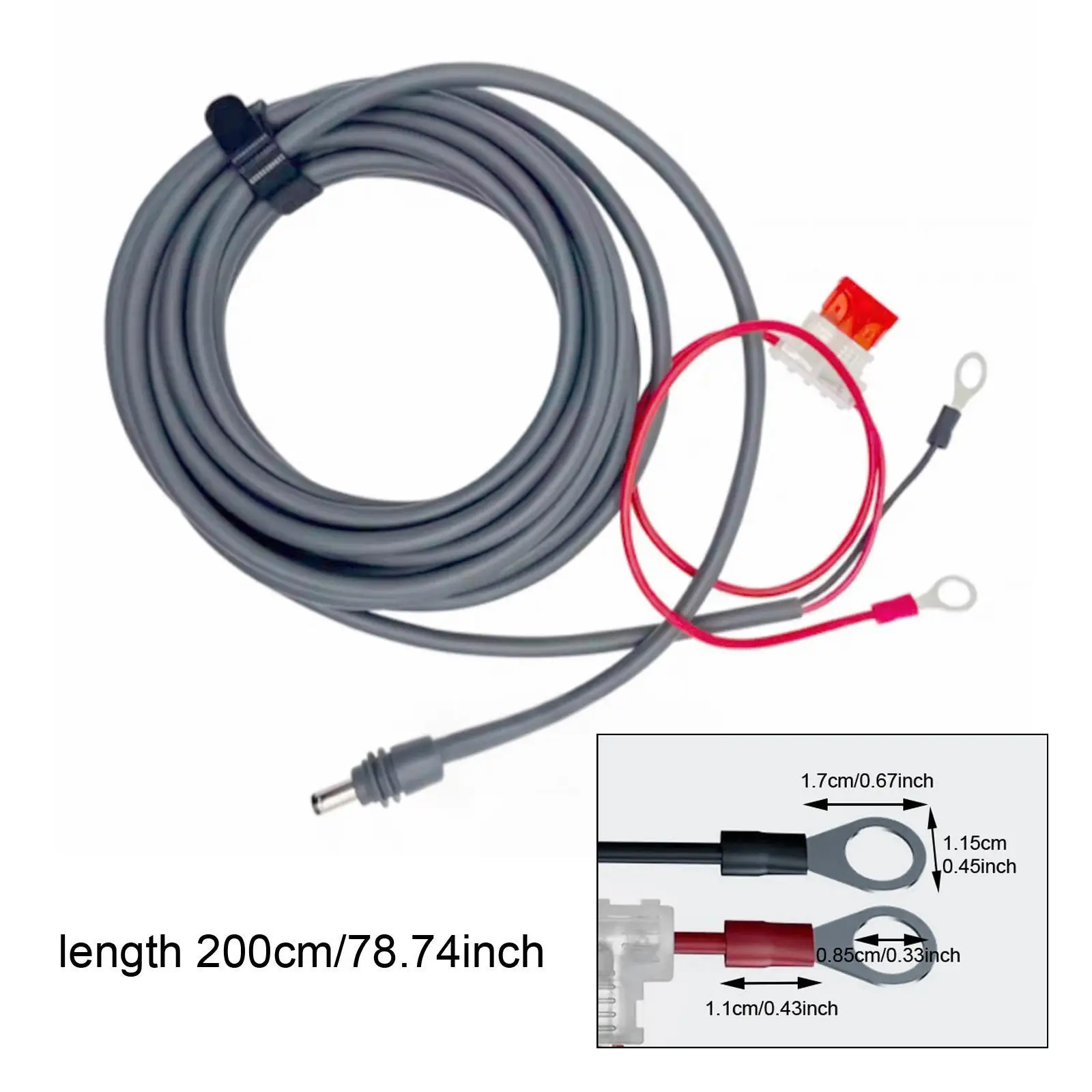 18AWG DC Power Cable 30A Fuse Box for Motorcycle Golf Cart Lighting Auto RV