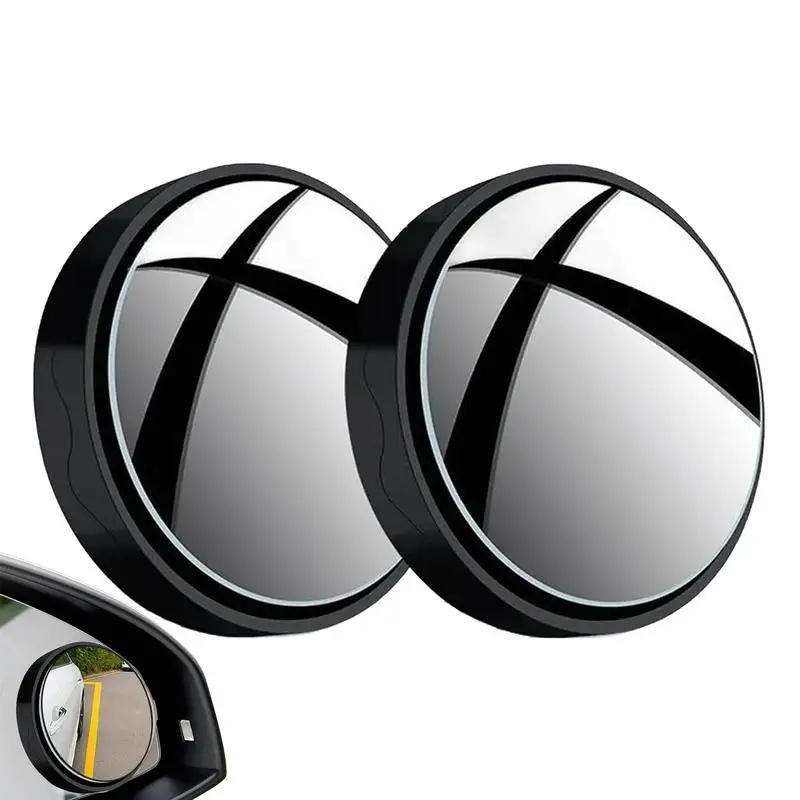 

Car Convex Blind Looking Glass high quality Suction Cup Small Adjustable Round Looking Glass Safety Wide Angle Car Accessories